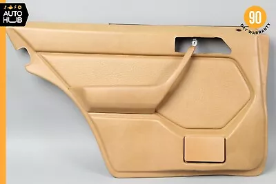 86-95 Mercedes W124 300D E320 Sedan Rear Left Side Interior Door Panel Java OEM • $132.80