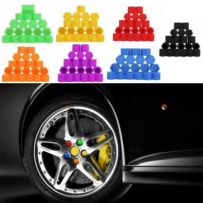 Protective Silicone Car Wheel Nut Lug Dust Cover Cap 19mm Pack Of 20) • £12.68