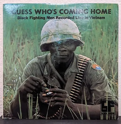 Guess Who's Coming Home: Black Fighting Men In Vietnam 1972 Black Forum Vinyl LP • $100