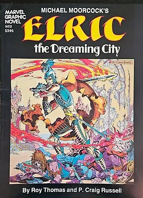 Marvel Graphic Novel #2 Elric And The Dreaming City 1st Print 1982 VF • $14.56