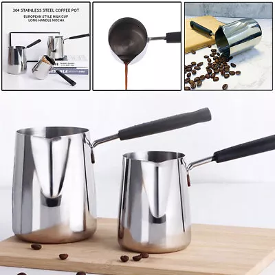 Stainless Steel Pouring Pot Candle Making Wax Melting Jug Pitcher Art Tool DIY • £8.12
