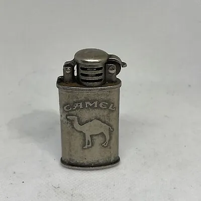 Vintage CAMEL Cigarette BUTANE Refillable Lighter - Sparks Need Fluid • $10