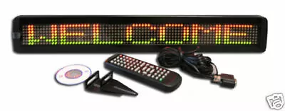 1 Line Color LED Scrolling Message Display Moving Sign 26 X4  • $136