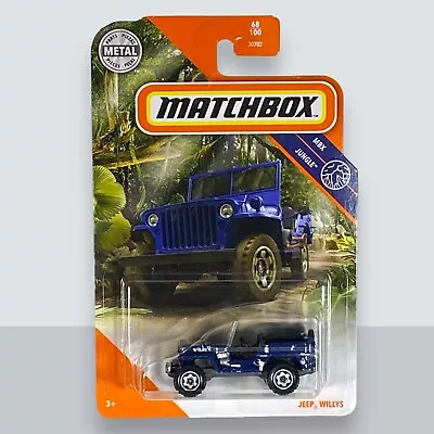 Matchbox Jeep Willys - Matchbox Jungle Series 68/100 • $2.56