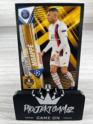 Match Attax 101 S5 W5 Kylian Mbappe World Star 2019/2020 Sports Card TCG • £4.99