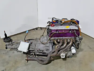 JDM 01-03 Honda S2000 AP1 F20C Engine 6 Speed Transmission ECU MUGEN HEADERS S2K • $7999