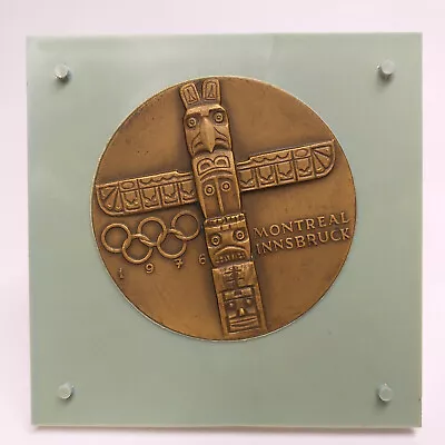 $131.91 • Buy 1976 MONTREAL INNSBRUCK OLYMPIC GAMES/ POLAND PARTICIPANT Bronze Medal With CASE