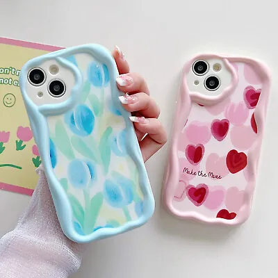 For OPPO VIVO Hot Cute 3D Cream Macaron Girl Soft Silicone Phone Case Cover Back • $4.18