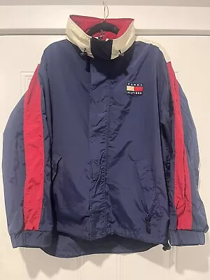 90s Vintage Mens TOMMY HILFIGER Jacket Size L • $42