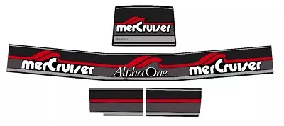 Mercruiser Mercury New  Alpha One   Gen 2 Sticker Set Decal • $18