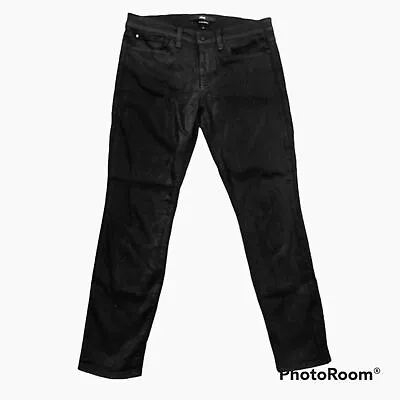 Else Black Coated Shiny Jeans Ankle Skinny Pants Sz 29 • $17