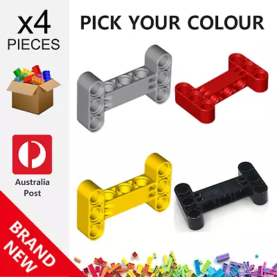 4x Genuine LEGO™ - Technic Liftarm Beam Modified H-Shape - 14720 New Parts • $7.90