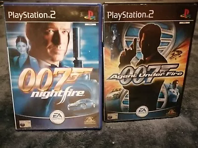 £6.99 • Buy James Bond 007: Agent Under Fire & James Bond 007:  Nightfire PlayStation  2 PS2