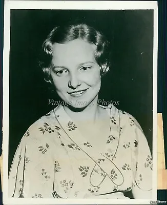 1931 Miss Gene Rafal Represents St Louis Intl Beauty Pagent Galveston 6X8 Photo • $19.99