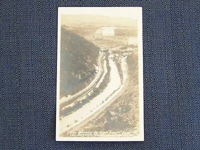 Cumberland Maryland MD Lovers Leap RPPC Real Photo Bridge The Narrows 1936 • $2.95