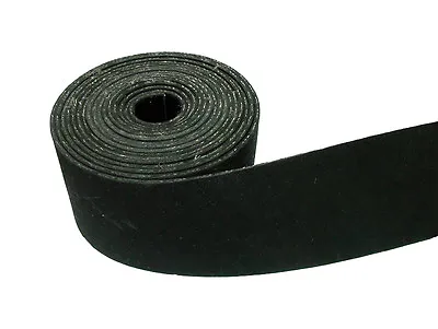 1.5  Wide Black Rubber Pirelli Upholstery Settee Chair Webbing Buy Any Amount • £10.50
