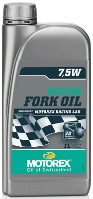 Motorex Low Friction Fork Oil 7.5W 1 Liter 154041 • $29.95
