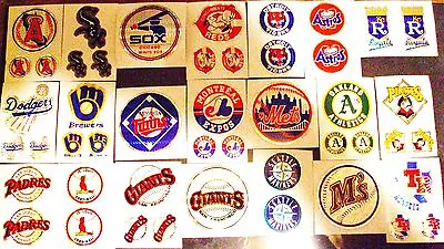 Major League Baseball Stickers X4 4 Sheets Any Team.  • $1.99