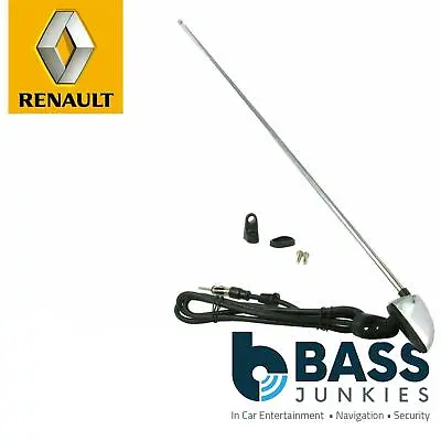 £11.95 • Buy RENAULT Universal Stainless Steel Pillar Mount AM/FM Car Radio Aerial Antenna