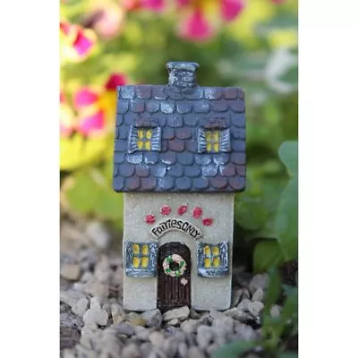 Miniature Dollhouse Fairy Garden Itty Bitty Bungalow House  Micro Dollhouse • $11.99