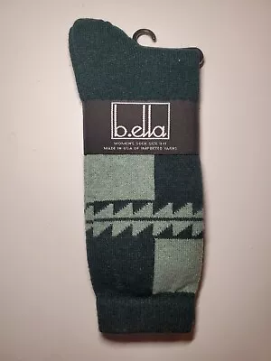 B.Ella Ladies Socks Nylon Cotton Viscose Wool Cashmere Ash FOREST USA • $18