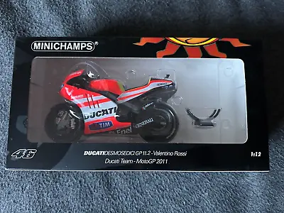 1/12 Minichamps 122 112046 Ducati Desmosedici GP11.2 MotoGP 2011 Valentino Rossi • £99.99