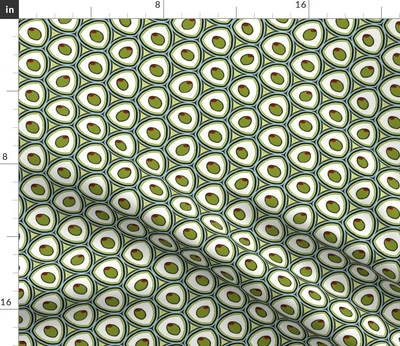 $16 • Buy Olive Martini Alcohol Green Red White Cocktail Spoonflower Fabric By The Yard