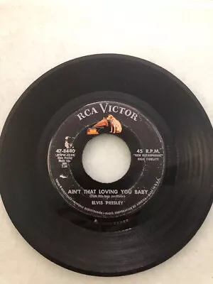 45 Rpm - Elvis Presley - Ain't That Loving You Baby • $8.99