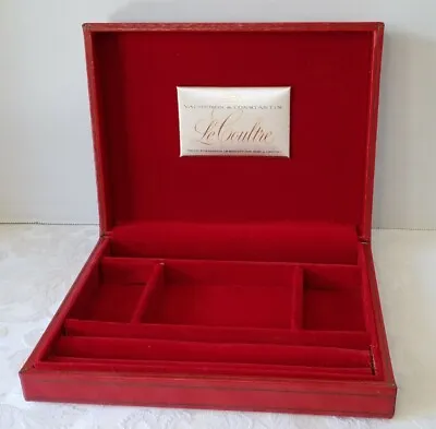 Vacheron & Constantin LeCoultre Watch & Jewelry Storage Box Pre-owned  • $90