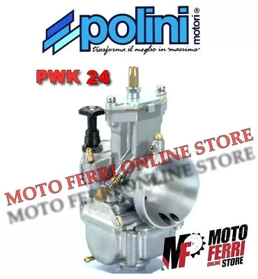 Carburettor POLINI Pwk 24 Malaguti Phantom F12 LC - F15 Fire Fox - Motorcycle • $206.64