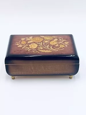 Vintage Lacquered Bohme Music Dr. Schiwago Jarre  Music Box / Jewelry / Trinket • $26.24