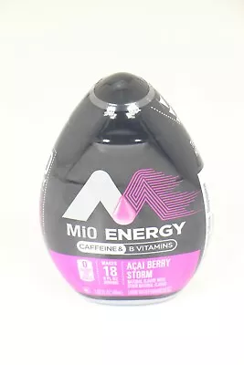 12 PACK Mio Energy ACAI BERRY STORM Liquid Water Enhancer 1.62 Oz  BB 3/22 P4 • £42.41