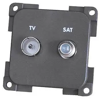 CBE TV & SATELLITE SOCKET Motorhome Caravan Boat Horsebox Campervan 270412 • £8.99