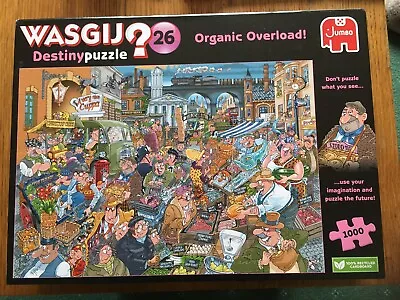 Wasgij 1000 Jigsaw Puzzle Organic Overload # 26 • £5.99