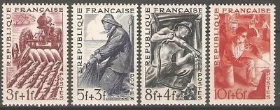 France - 1949 Workers Sg1045/8 MNH • $2.84