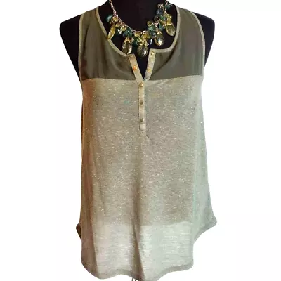 H&M Women’s Shirt Small Top Blouse Bohemian Utility Cozycore • $7.99