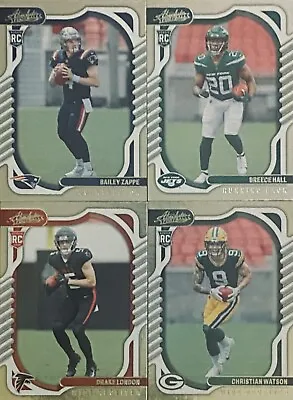 $1.25 • Buy 2022 Panini Absolute NFL Football Rookie Card You Pick (Complete Your Set)