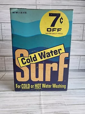 Vintage Surf Laundry Detergent Box Soap Advertising Empty Box • $29.99