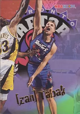 Zan Tabak 1995 NBA Hoops # 348 Toronto Raptors Basketball • $1.95