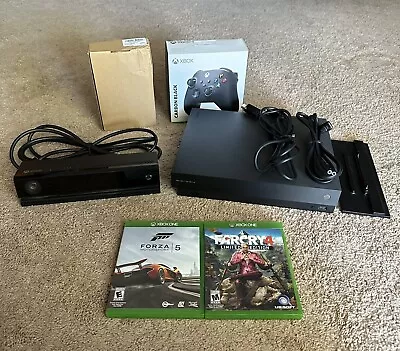 Xbox One X Project Scorpio Limited Console (1 TB)(With Kinect + Adapter) • $300