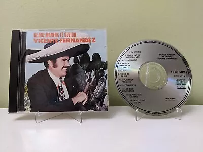 Vicente Fernandez De Que Manera Te Olvido Mexican Edition CD • $14.99