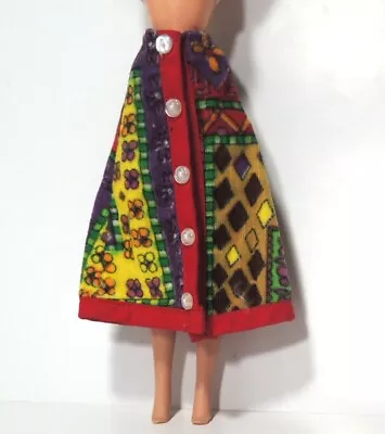 Vintage Matchbox Disco Girls Beach Party Skirt 70s Fits 9  Mary Quant Daisy Doll • £10.95