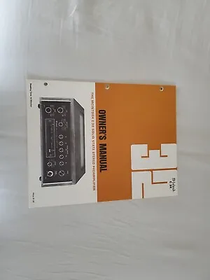 Vintage McIntosh C 32 Owners Manual. • $29.99