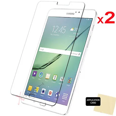 £2.79 • Buy 2x CLEAR Screen Protector Covers For Samsung Galaxy Tab S2 8.0 Inch SM-T710 T715