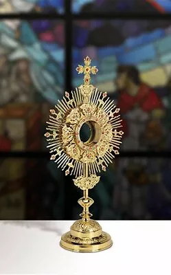 Ornate Monstrance With Case  • $599.95