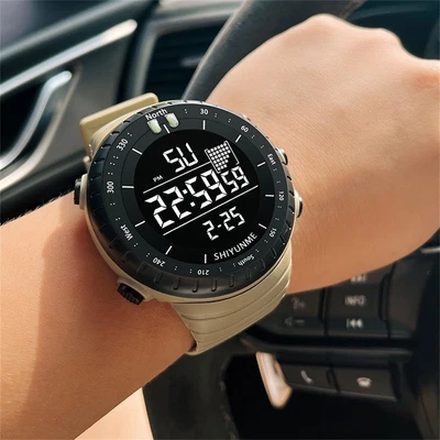$17.27 • Buy LED Digital Wrist Watches Men Watch Electronic Meter Military Watches