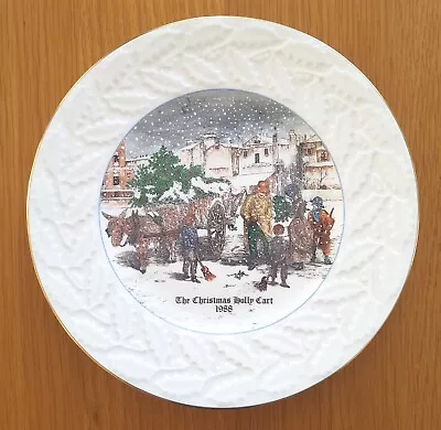 Coalport Collector's Plate Christmas 1988 - The Holly Cart - Boxed With Leaflet  • £8.95