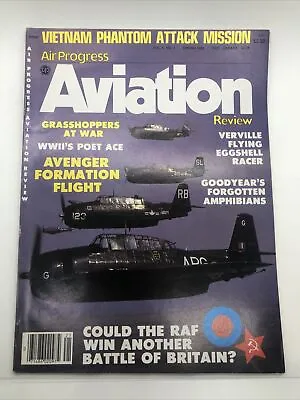 Air Progress Aviation Magazine Spring 1982 Vietnam Phantom Attack Mission • $19.81