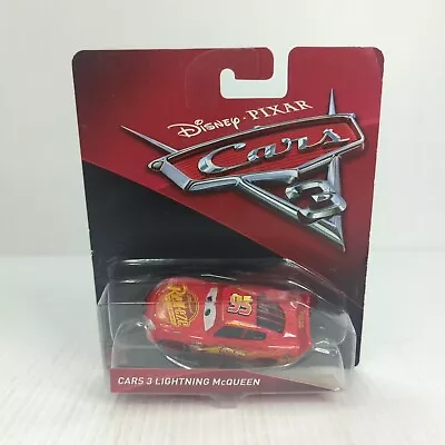 Disney Pixar Cars 3 Mattel 2016 Cars 3 Lightning McQueen Die-Cast Cars Vehicles • $15