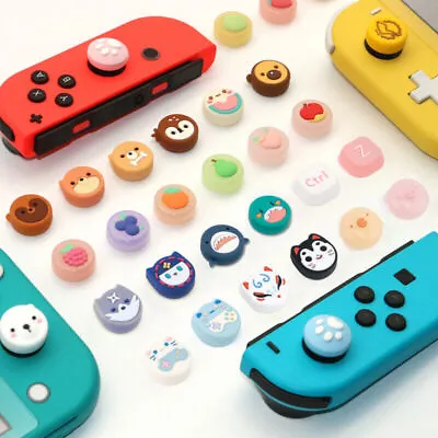 4pcs Thumb Grip Cap Joystick Silicone Cover Case For Nintendo Switch & Lite&Oled • $6.99